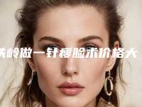 铁岭做一针瘦脸术价格大概是多少呢